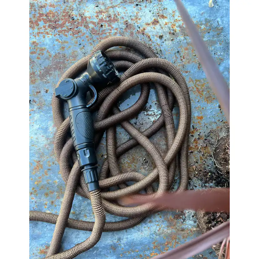 Trädgårdsslang By Benson Deluxe Set Mörk Sand 15 m