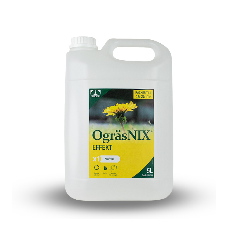 Ogräsbekämpning Tergent NIX Effekt 5L - Kraftfull & Biologiskt Nedbrytbar