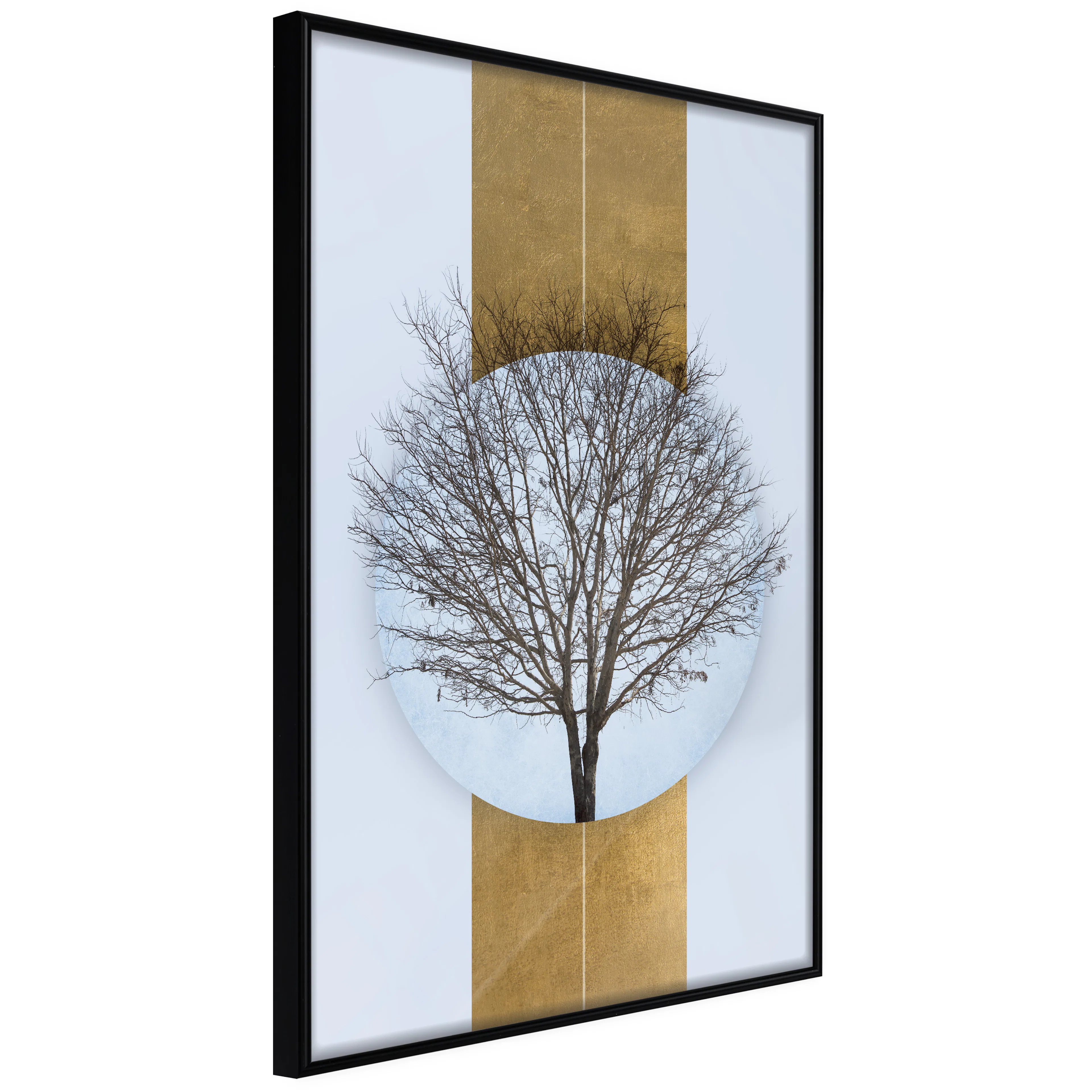 Affisch - Naked Tree [Poster] 40x60 Svart ram, 40x60 cm
