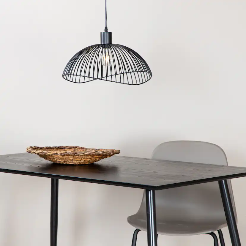 Elsa Pendant Lamp L400*W340*H220 Black BxDxH: 400x340x220 mm