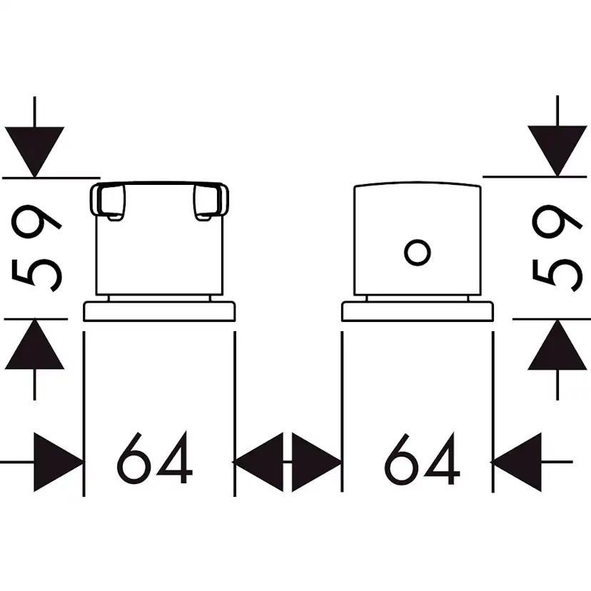 Sargblandare Axor Citterio 2-håls