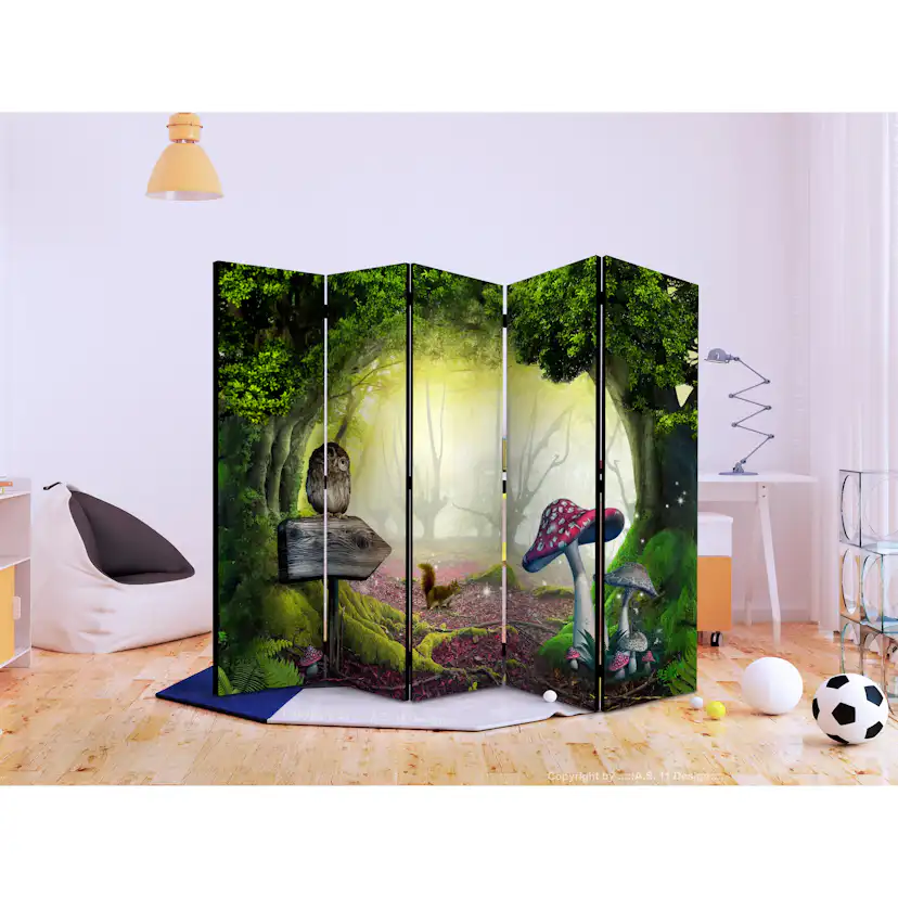 Rumsavdelare Arkiio Owlish Corner II 225x172 cm