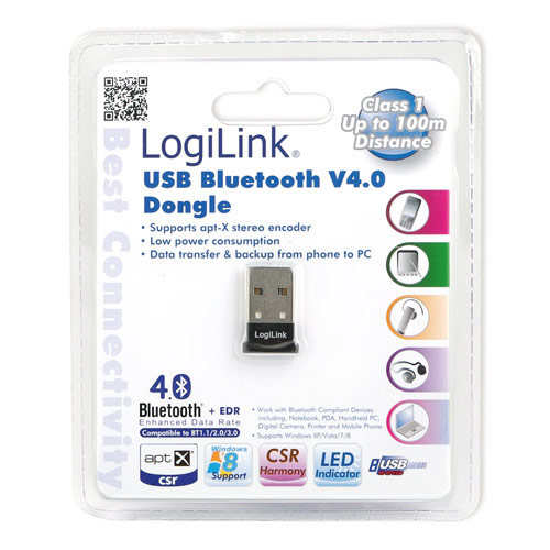 USB-adapter LogiLink Bluetooth 4.0 100m