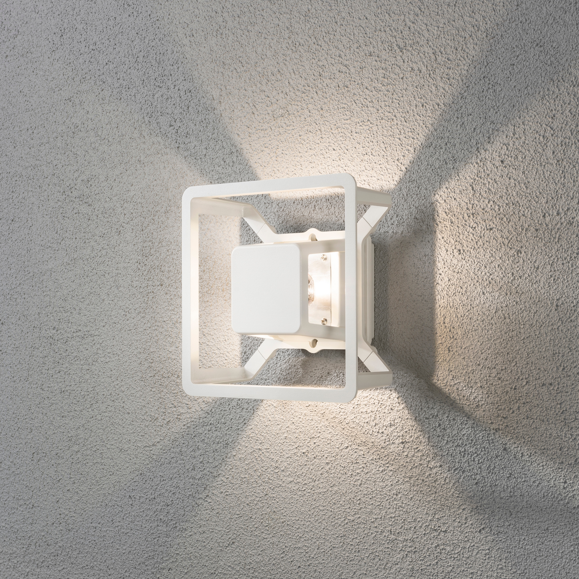 Vägglykta Gnosjö Konstsmide Pescara Ram LED 3W