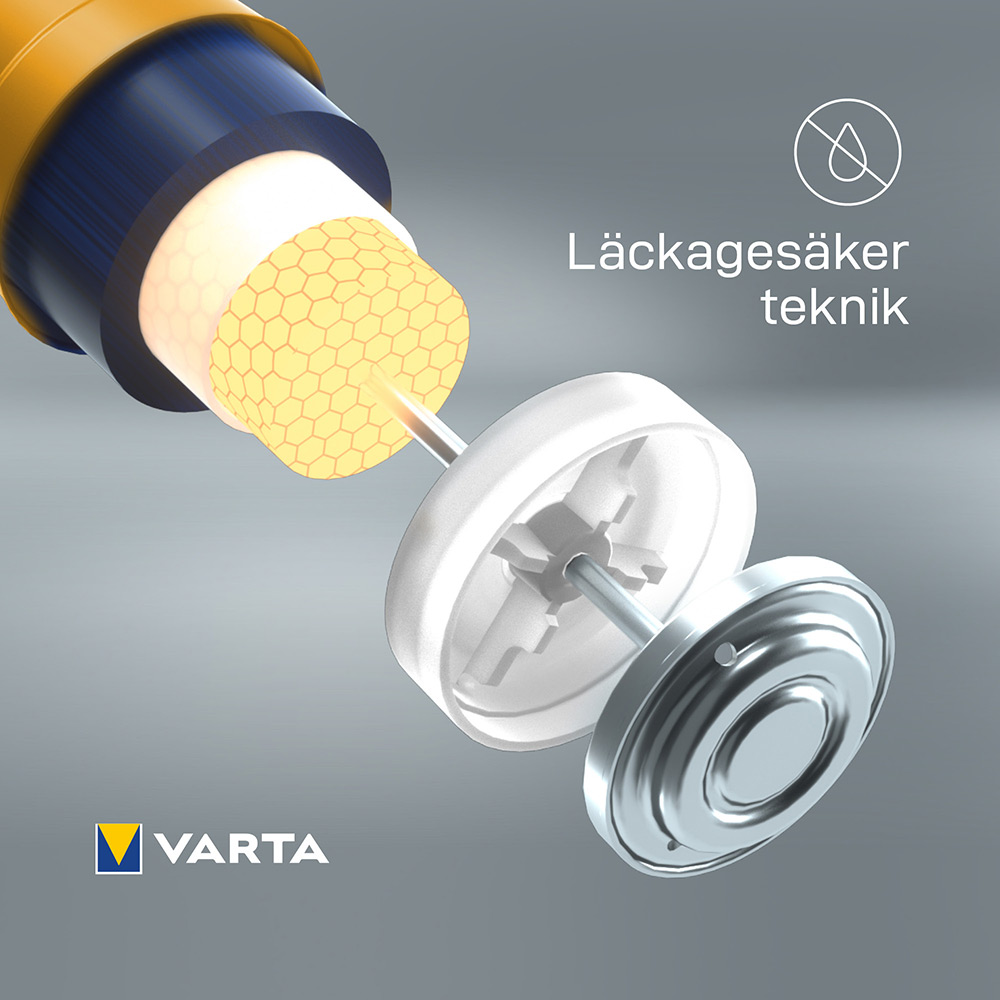 Batteri VARTA Alkaliska Longlife LR6/AA 4-Pack