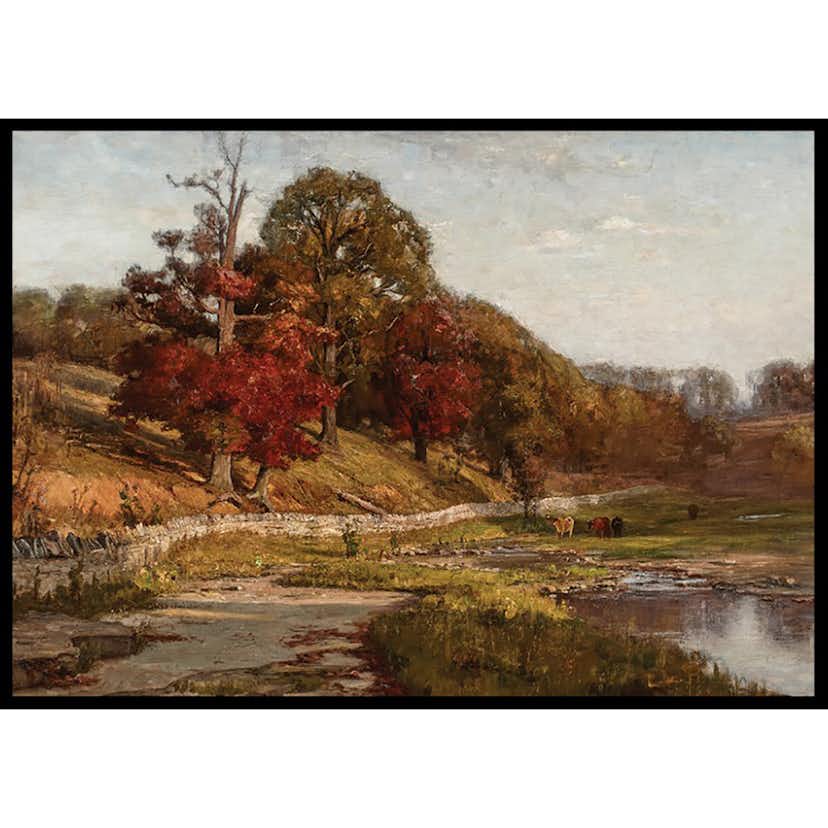 Poster Gallerix Oaks of Vernon By Theodore Clement Steele