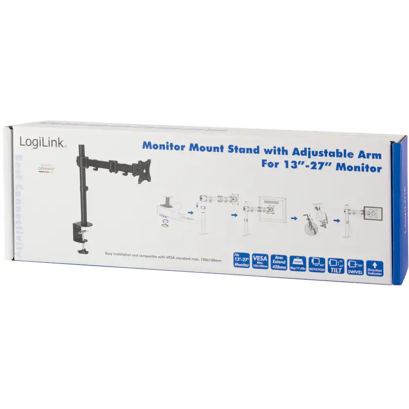 Monitorarm LogiLink 13-27 tum 428 mm