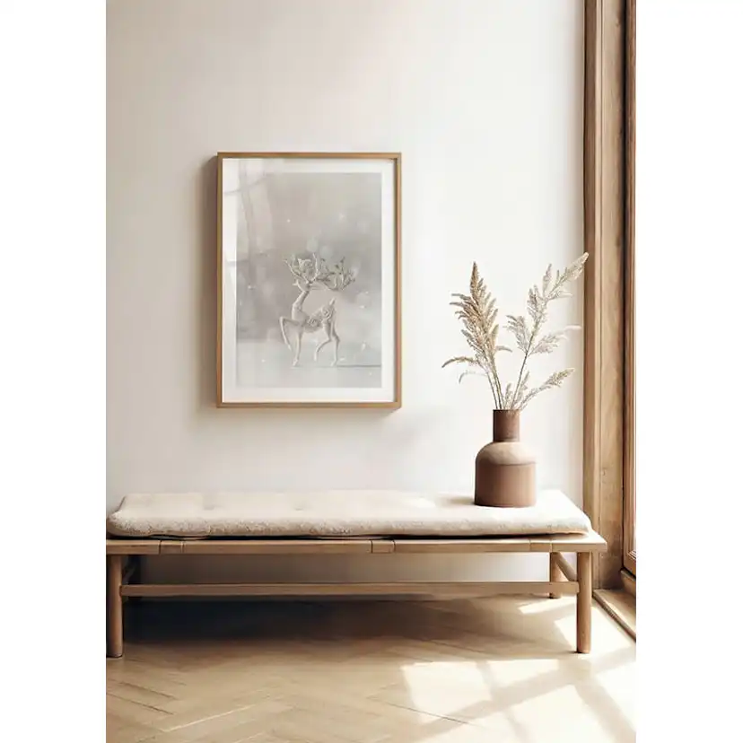 Poster Gallerix Winter Deer Decoration