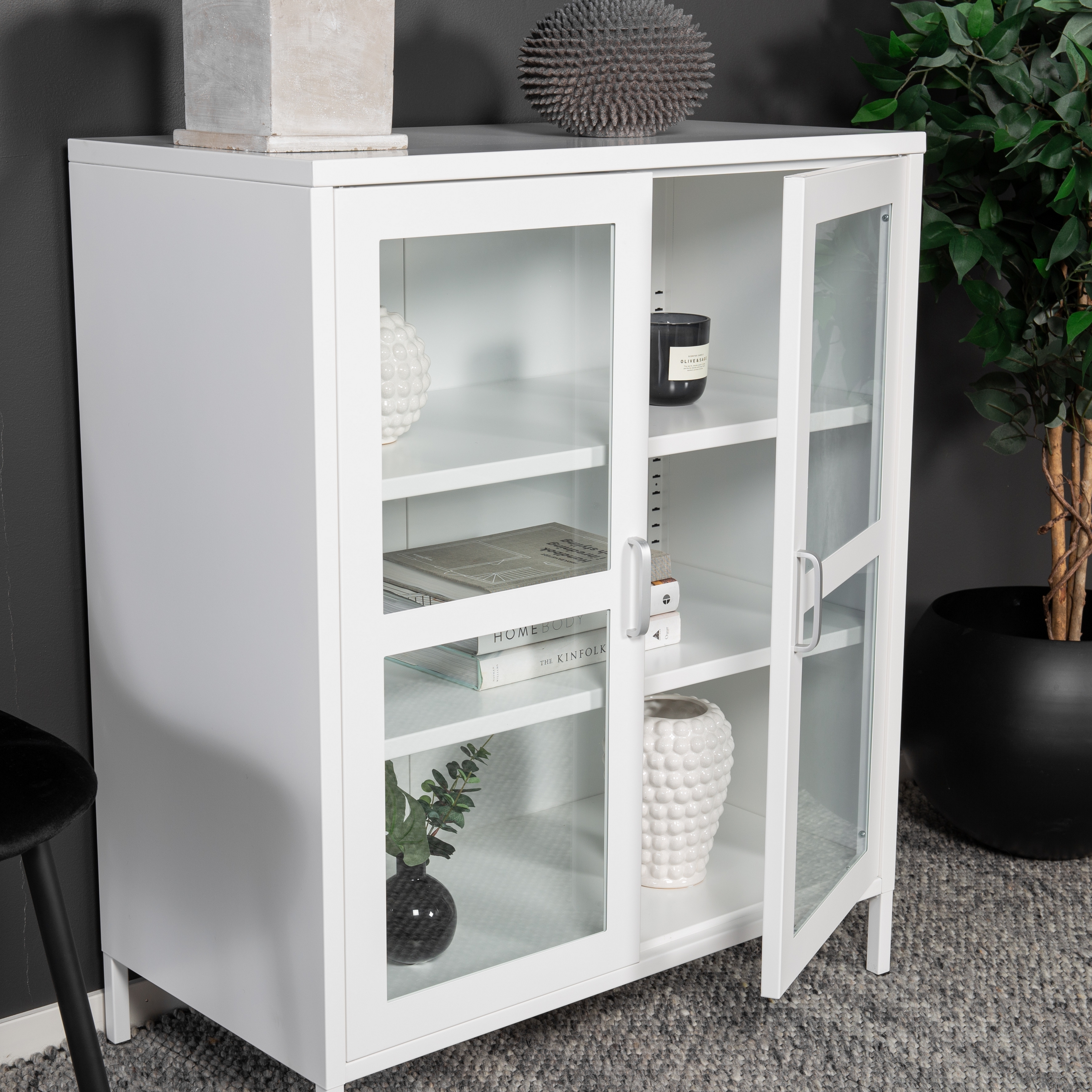 Acero B80 - Low Cabinet - White Vit