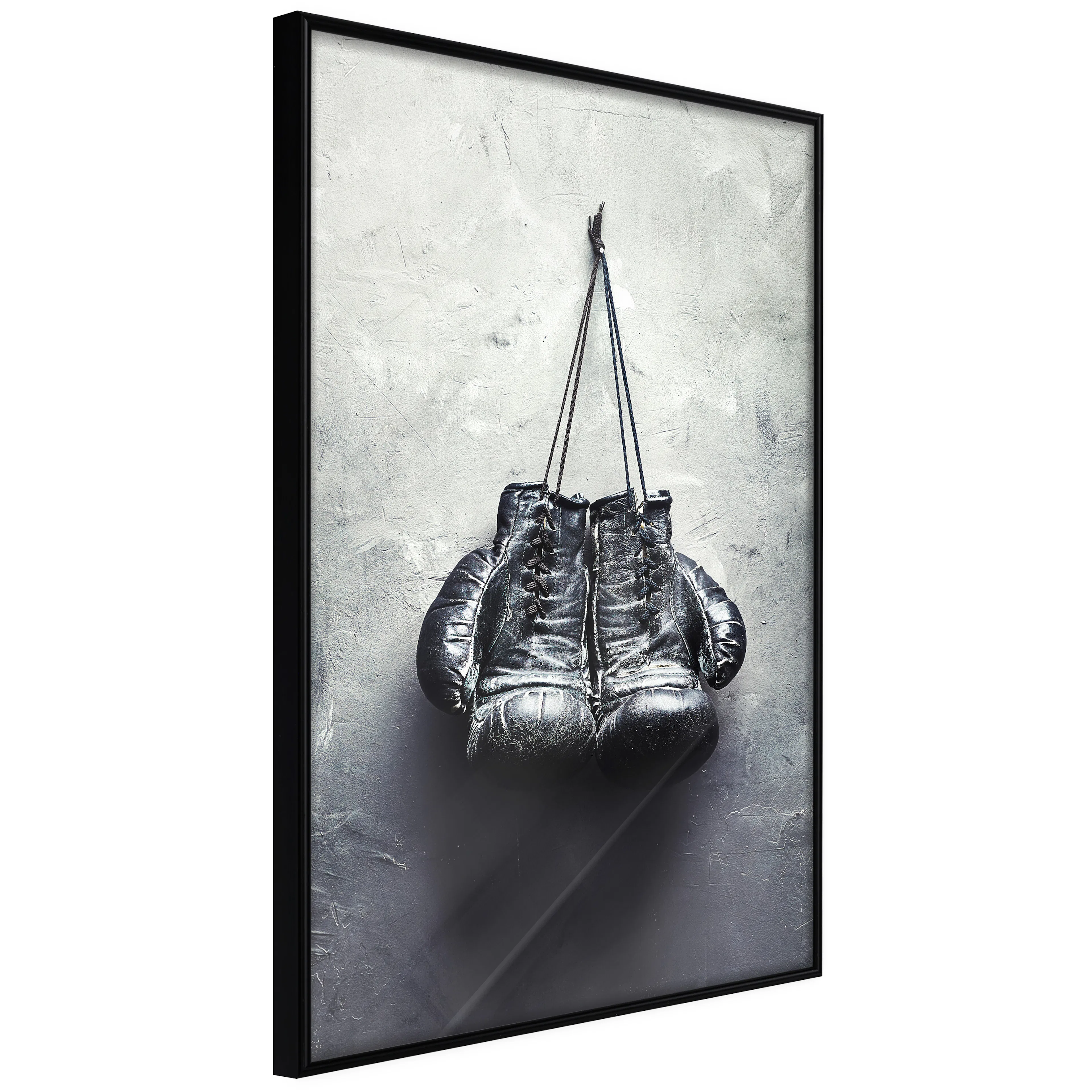 Affisch - Boxing Gloves [Poster] 40x60 Svart ram, 40x60 cm