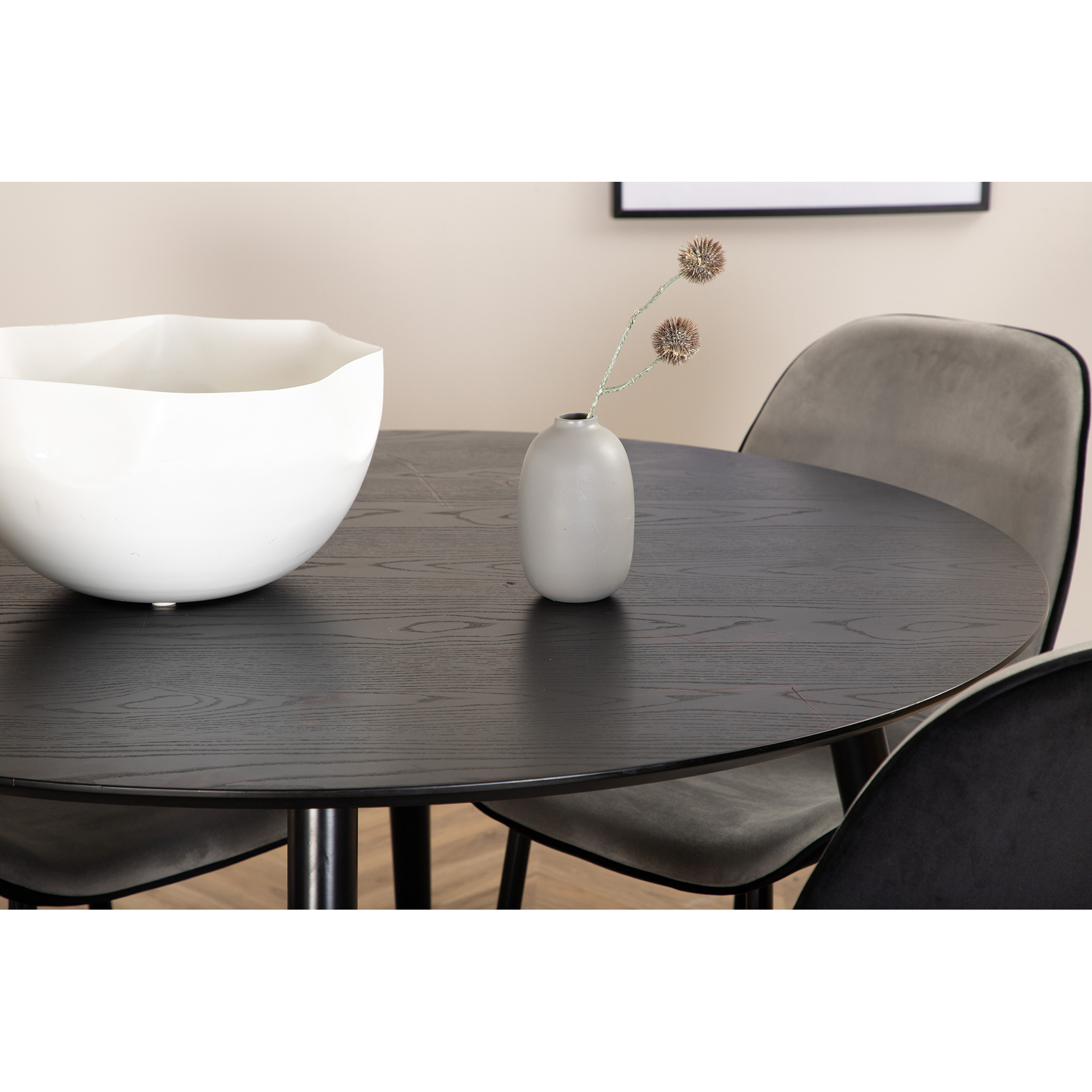 Matgrupp Venture Home Dipp Ø115 cm med 4 Emma Stolar