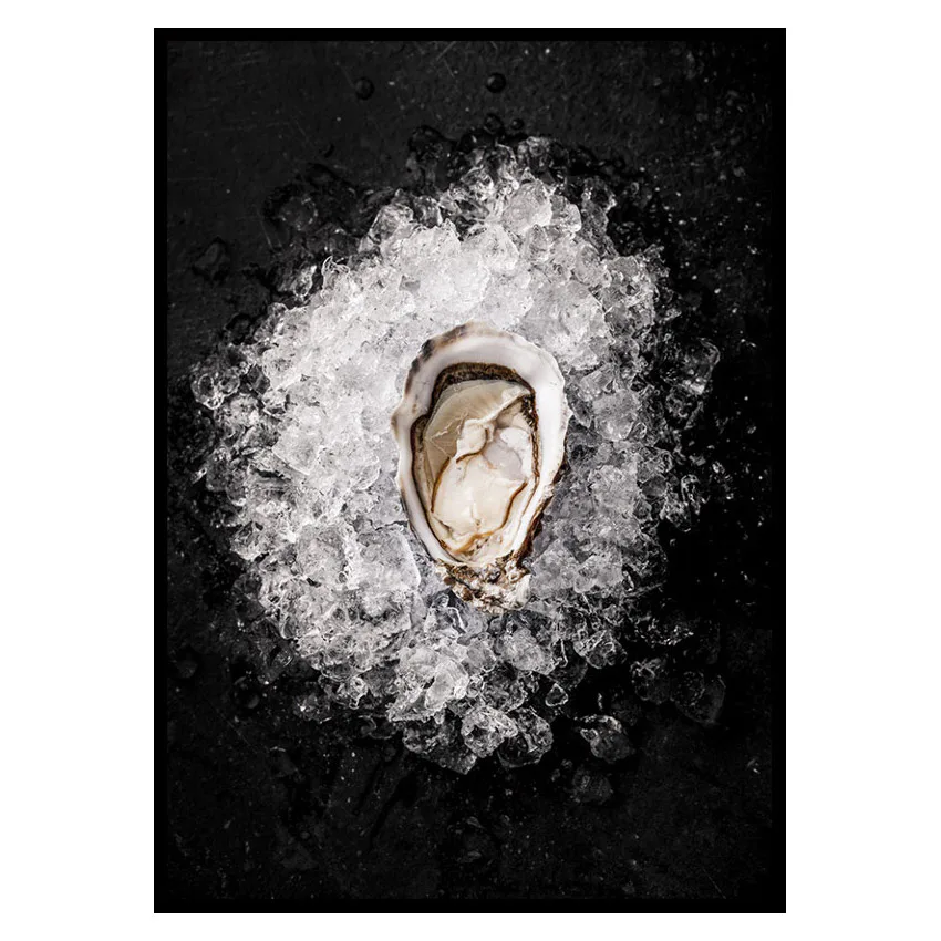 Poster Gallerix Oyster On Ice
