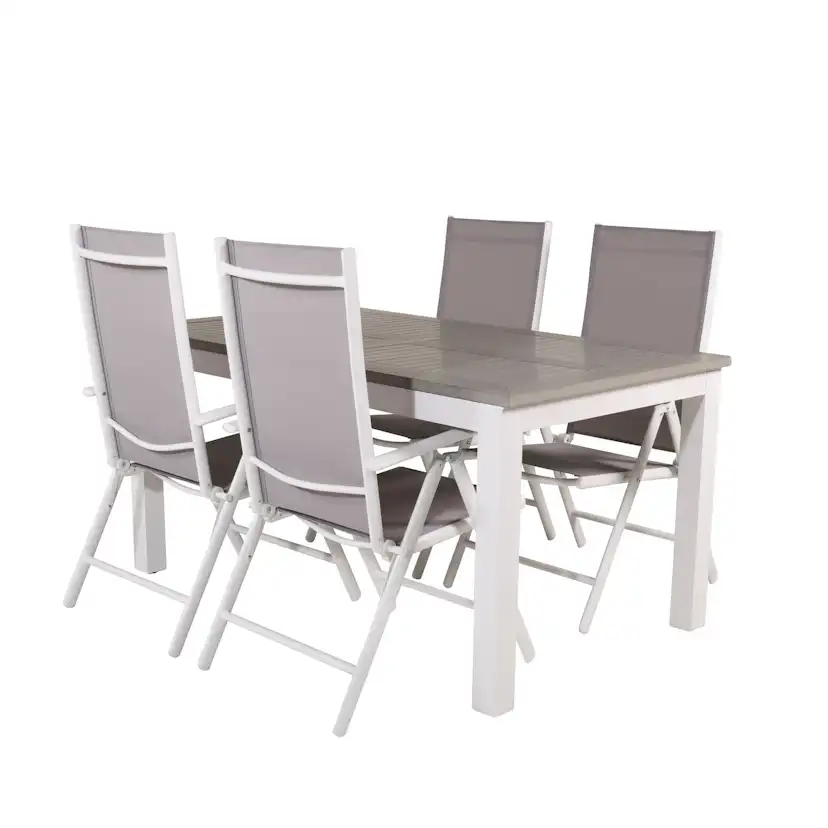 Matgrupp Venture Home Aleyna 152/210 med 4 Bront Stolar