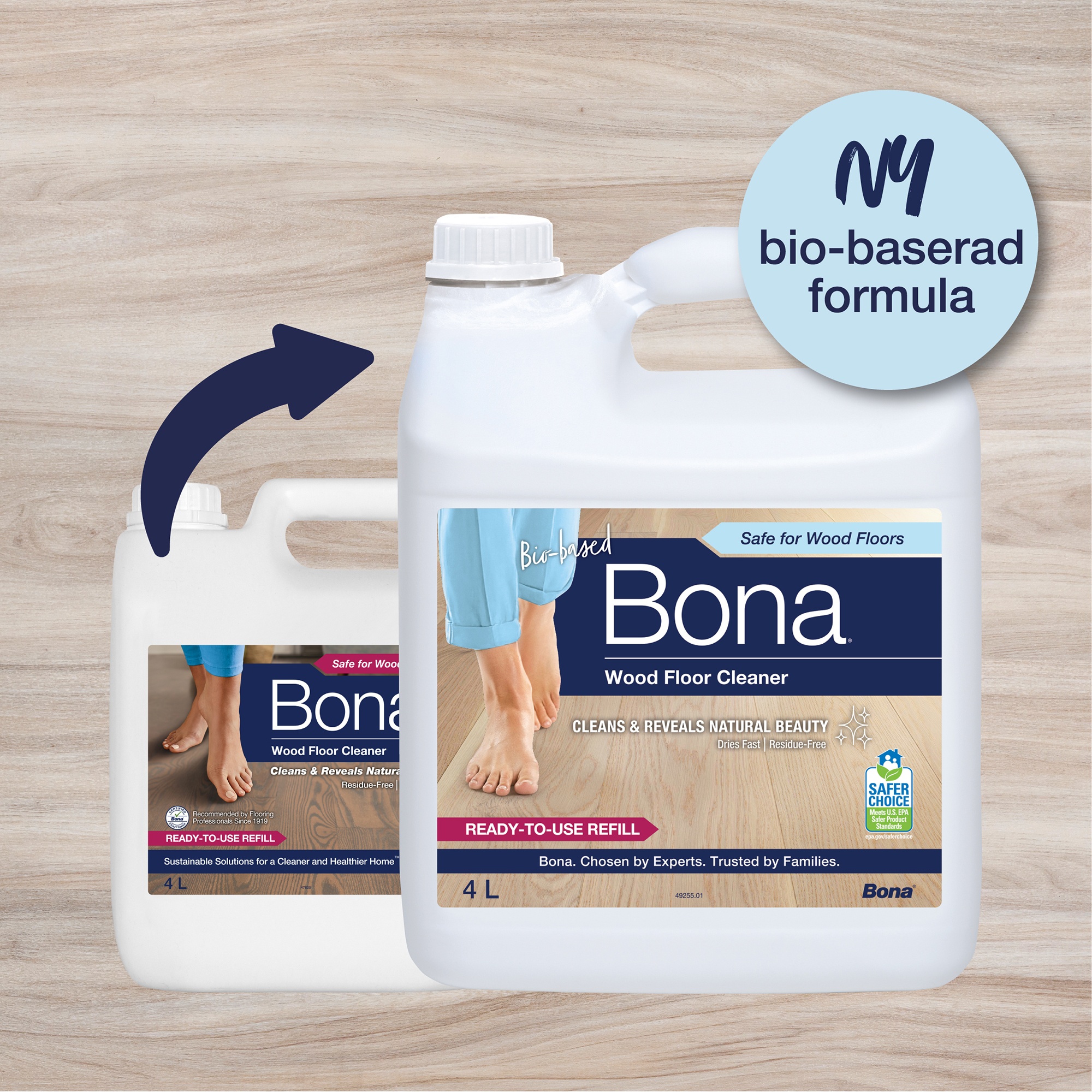 Cleaner Bona för Trägolv 4 liter
