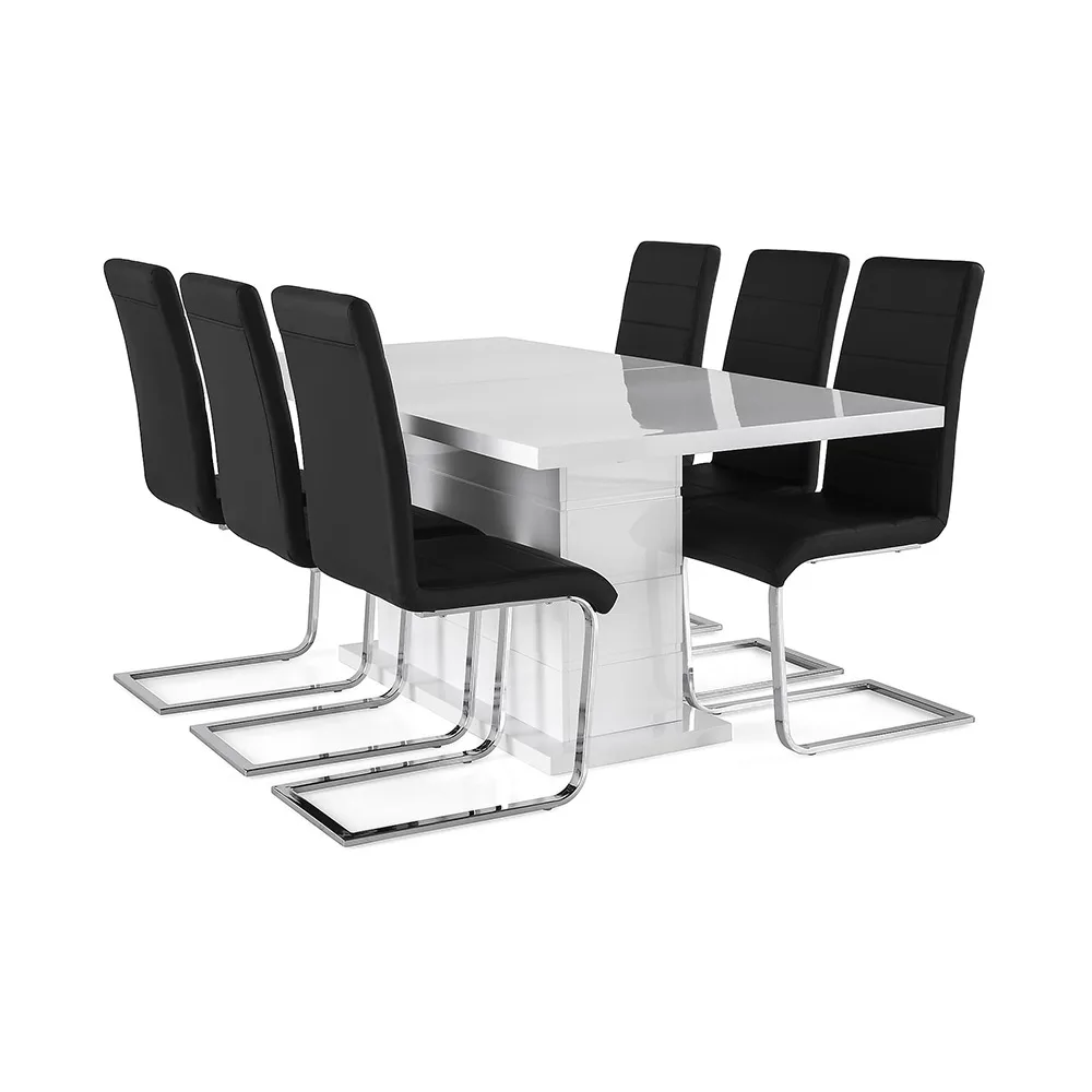 Matgrupp Scandinavian Choice Ratliff med 6 Cibus Stolar