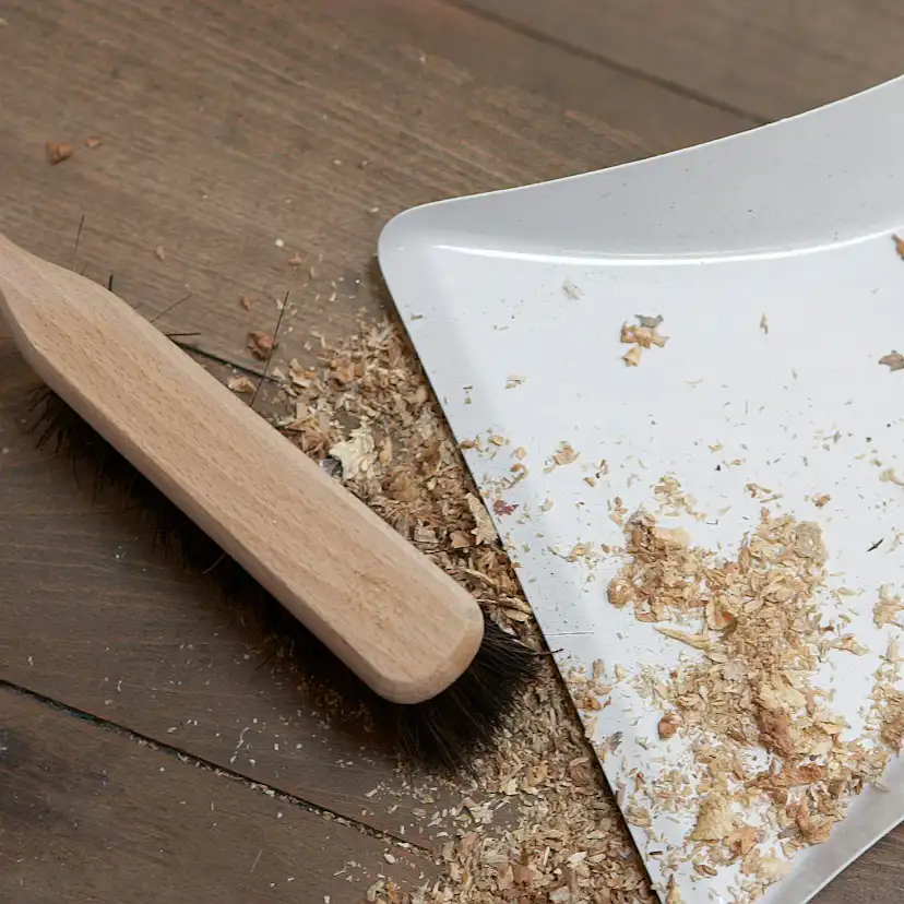 Handborste Vikan Sopborste Medium Trä 300 mm