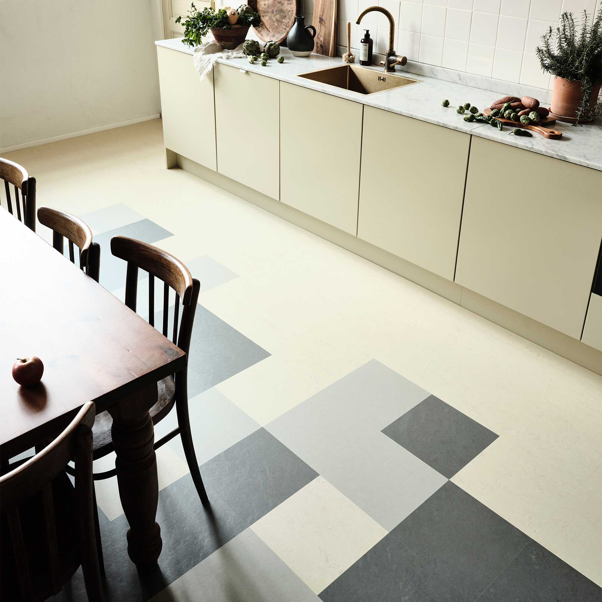 Linoleumgolv Forbo Marmoleum Click Orbit