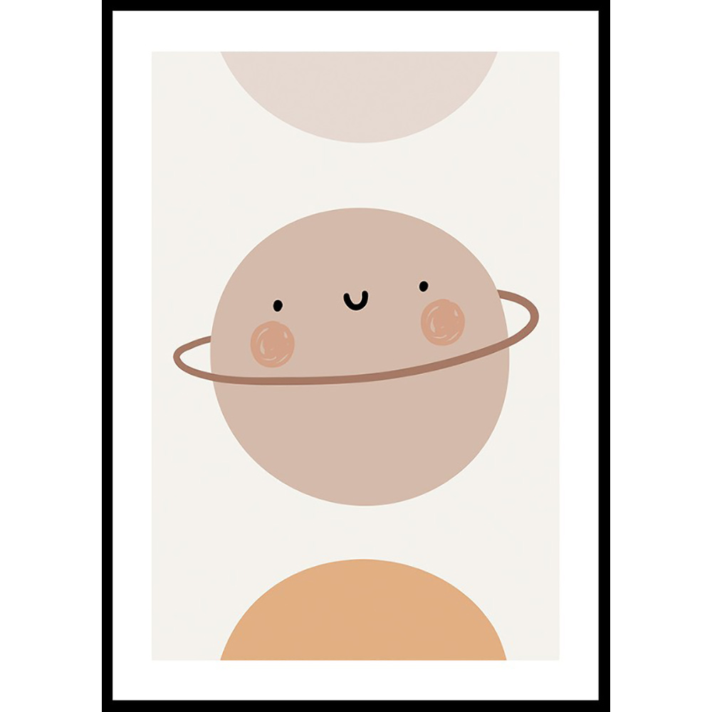 Poster Gallerix Planet Saturn