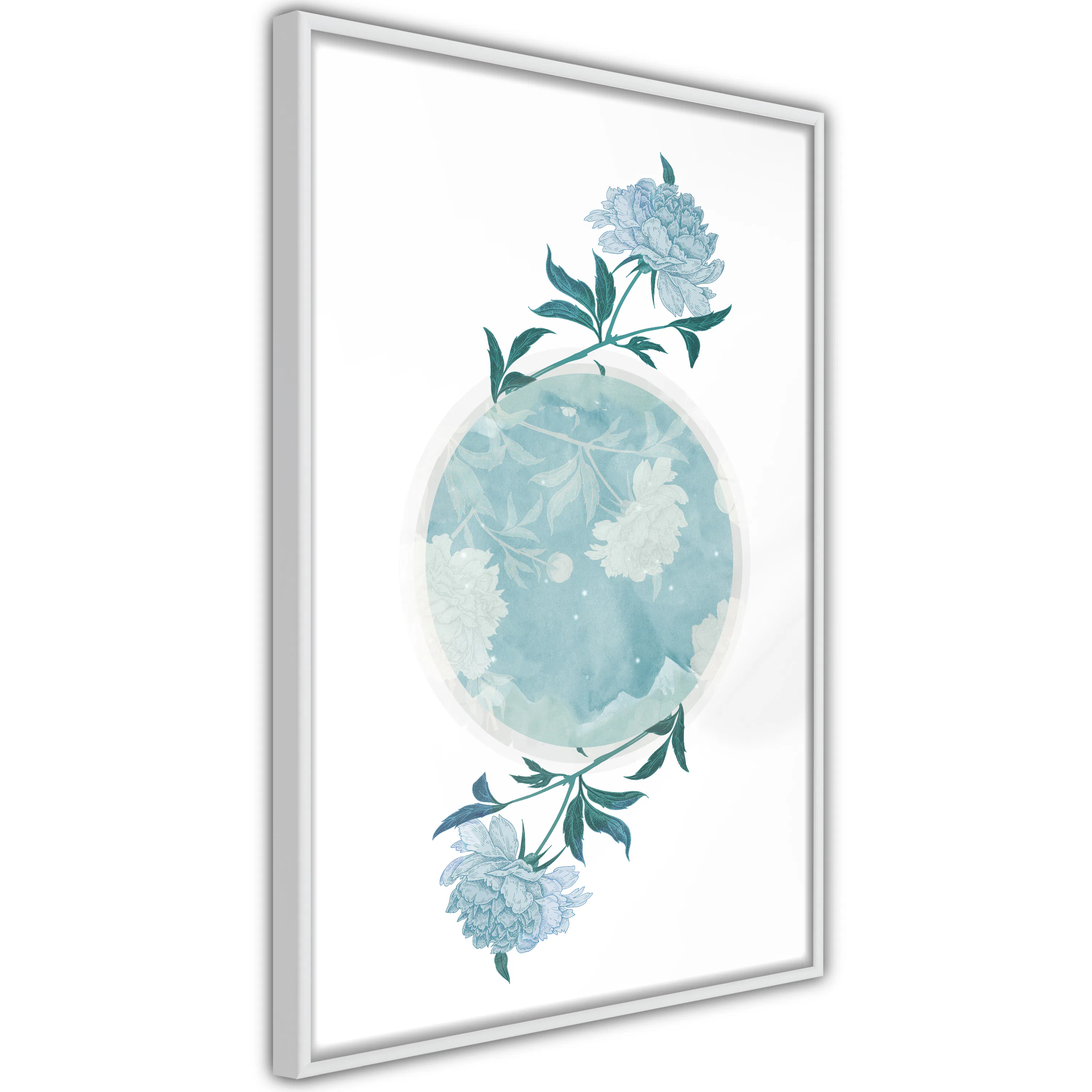 Poster Artgeist Affisch Floral Planet