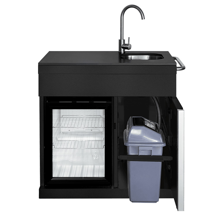 Fristående utekök Myoutdoorkitchen Pure Compact Black