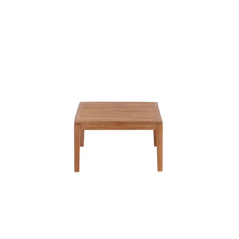 Soffbord Venture Home Amlan Natur Teak Fyrkantigt Vardagsrumsbord