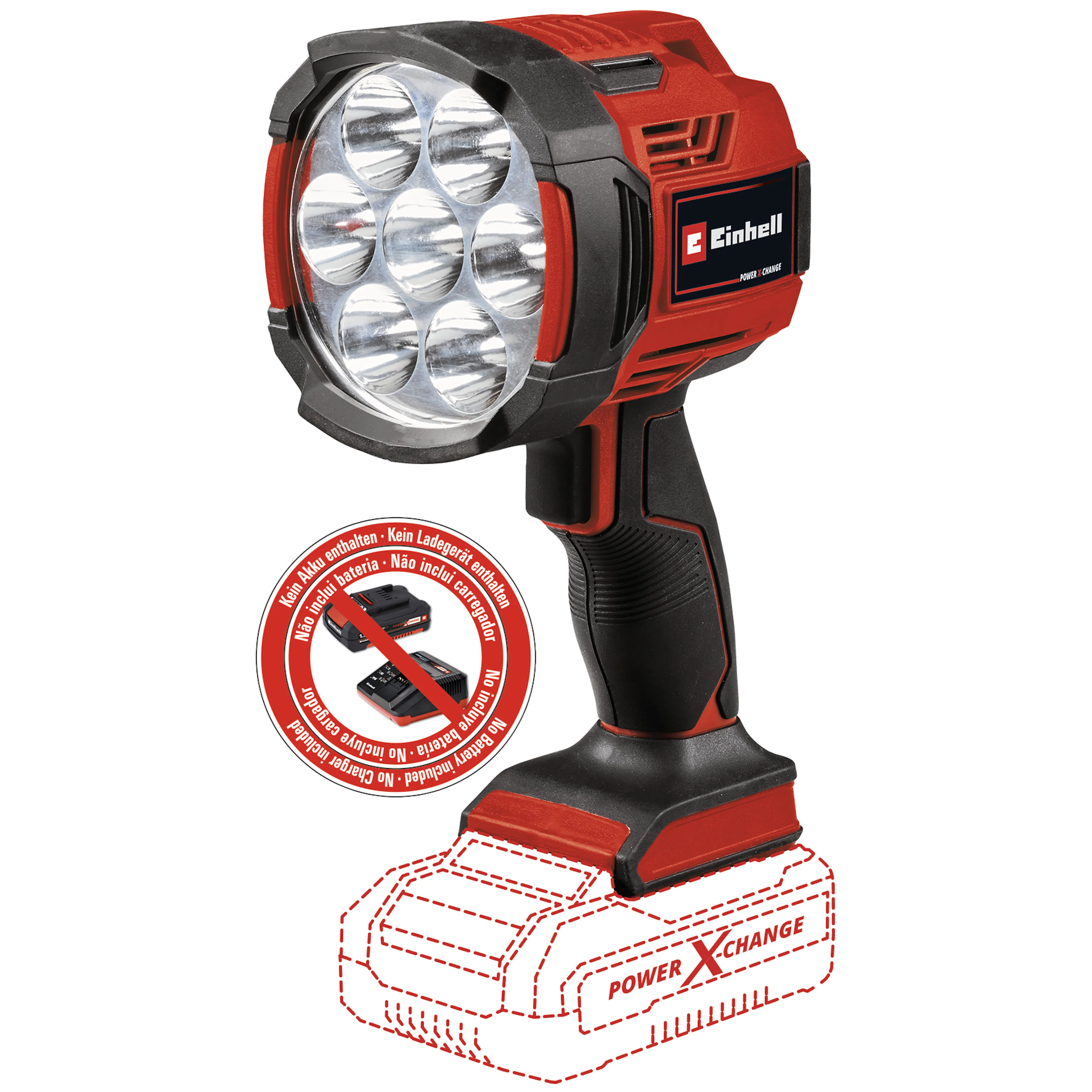 Handlampa Einhell TE-CL 18/2500