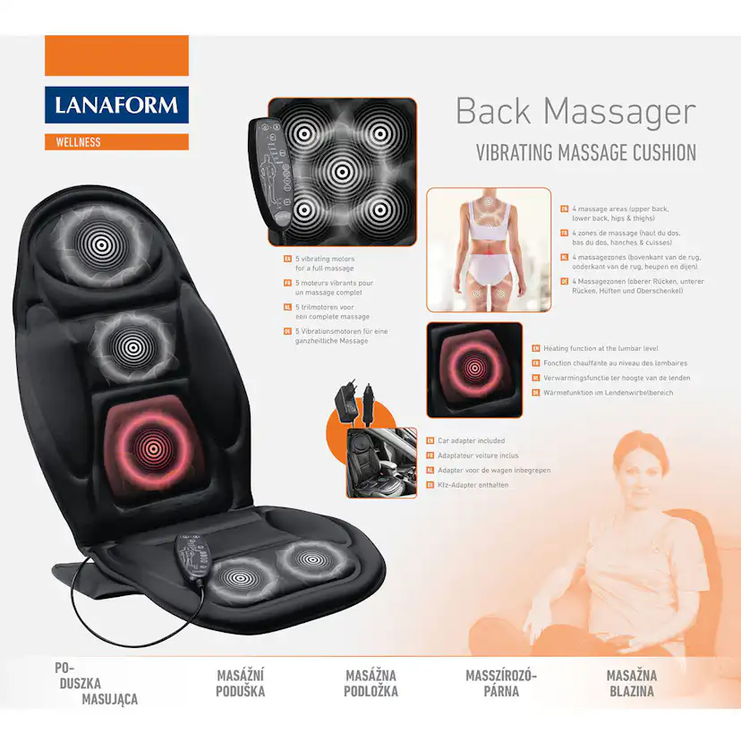 Massagedyna Lanaform Back Massager