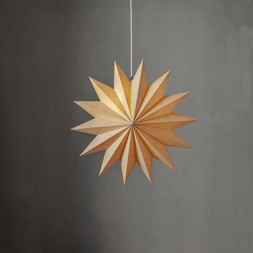 Pappersstjärna Star Trading Plain 60 cm