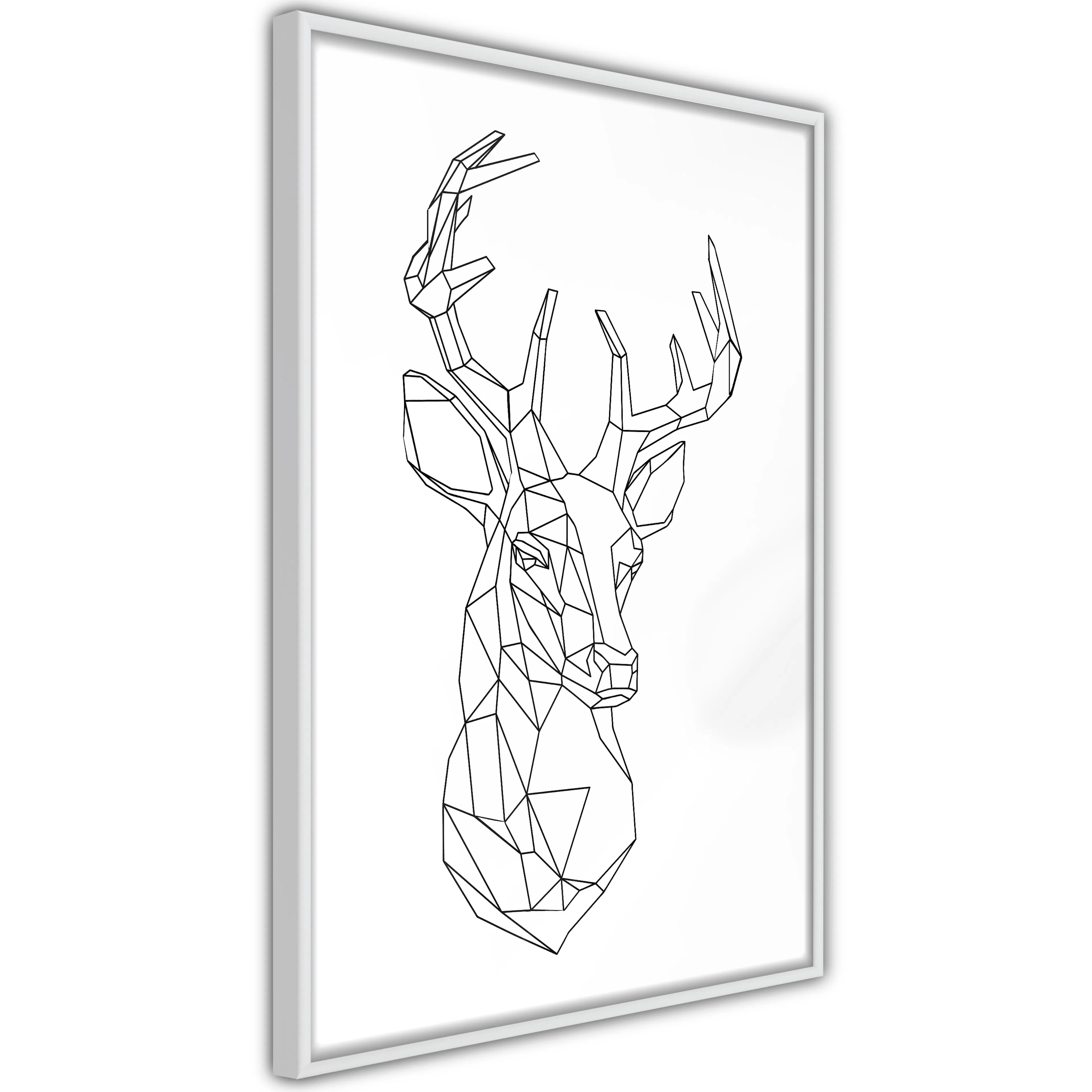 Poster Artgeist Affisch Geometric Deer