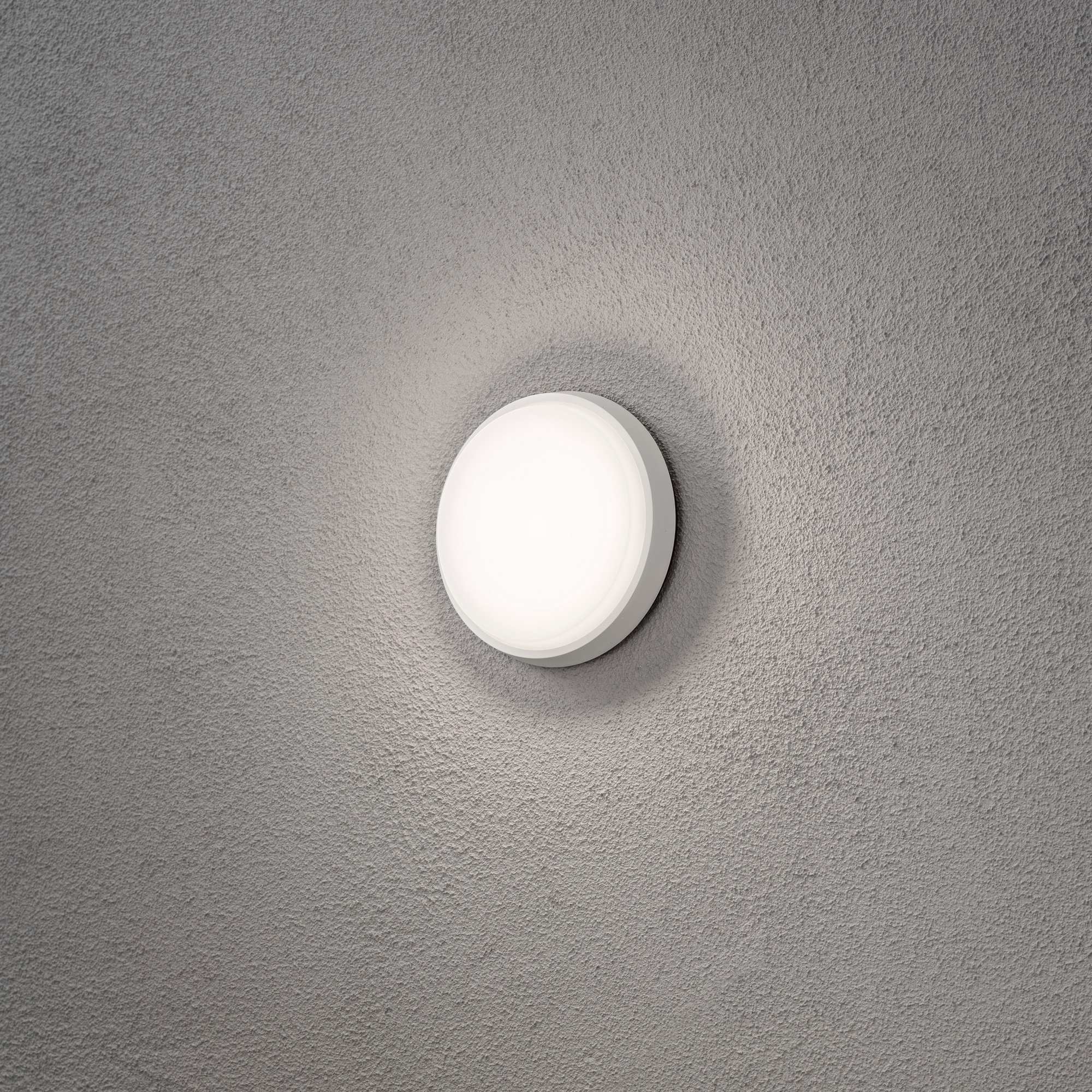 Vägglykta Gnosjö Konstsmide Cesena 10W High Power LED Rund