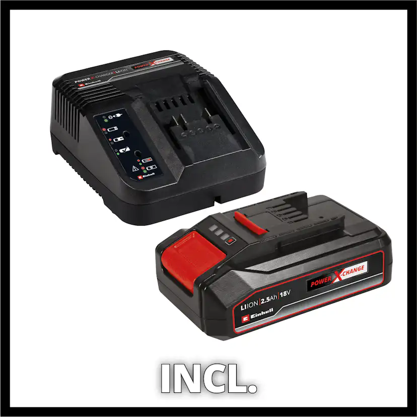 Borrhammare Einhell TE-HD 18 Kit (1x2.5 Ah)
