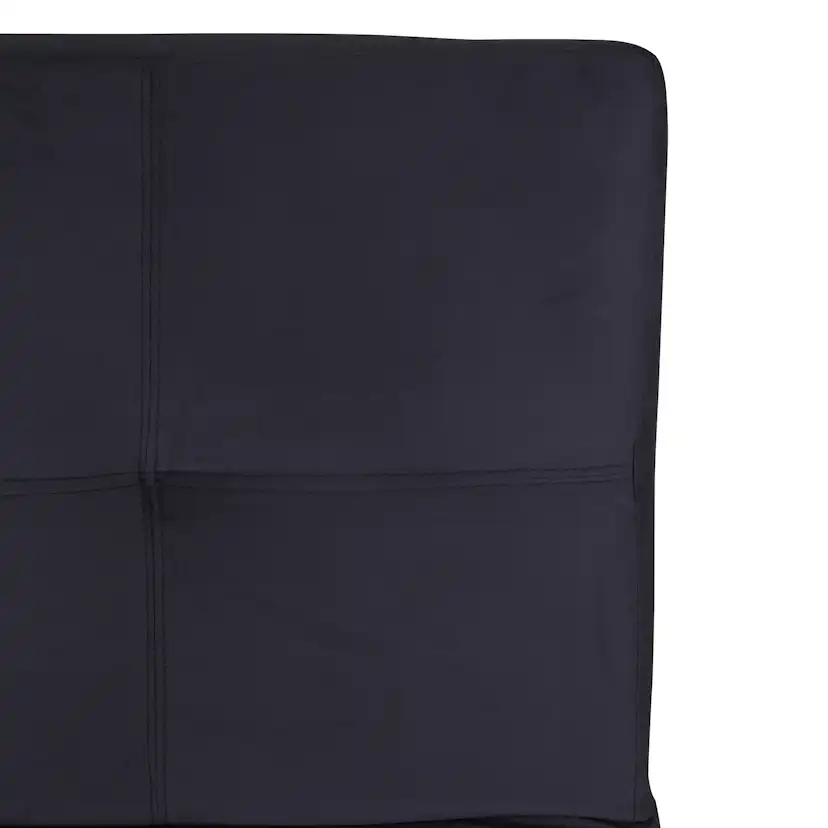 Bäddsoffa Venture Home Bodil Grå Sammet 2-sitssoffa 180x80x55 cm 1 Sovplats