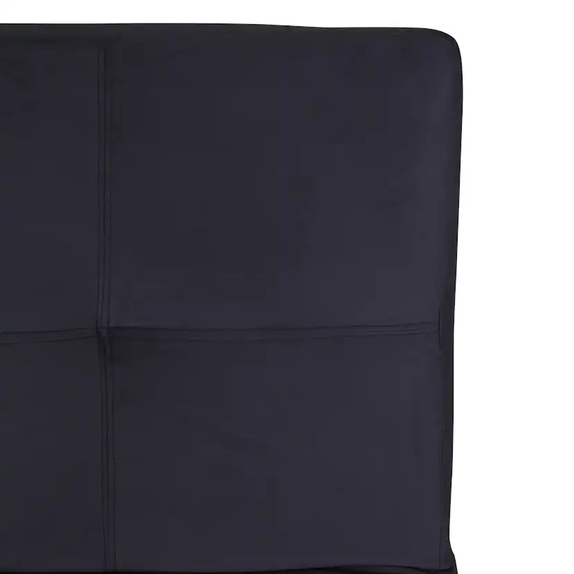 Bäddsoffa Venture Home Bodil Grå Sammet 2-sitssoffa 180x80x55 cm 1 Sovplats