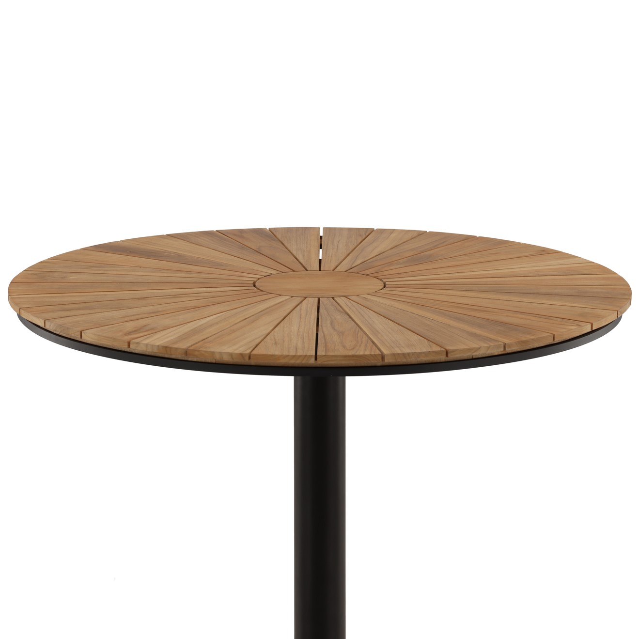 Matbord Venture Home Croft Runt Utomhusbord med Skiva i Teak Ø120 cm