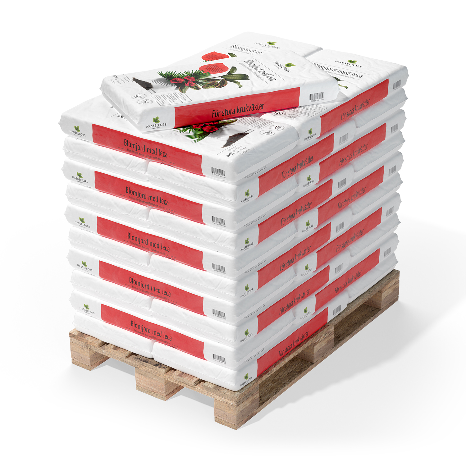 Blomjord Hasselfors Garden Med Leca 54x40 L