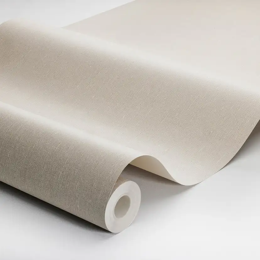 Tapet Boråstapeter Linen 4315 EasyUp, Enfärgad Beige