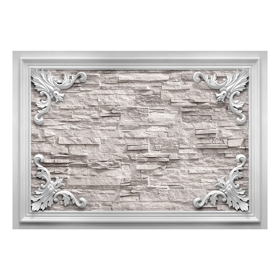 Fototapet Arkiio Brick In The Frame Beige