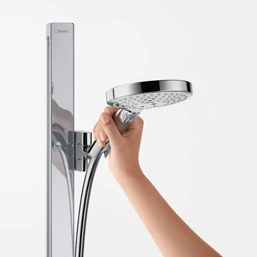 Raindance Select S Duschset 120 3jet med duschstång 150 cm o Krom, Utan EcoSmart