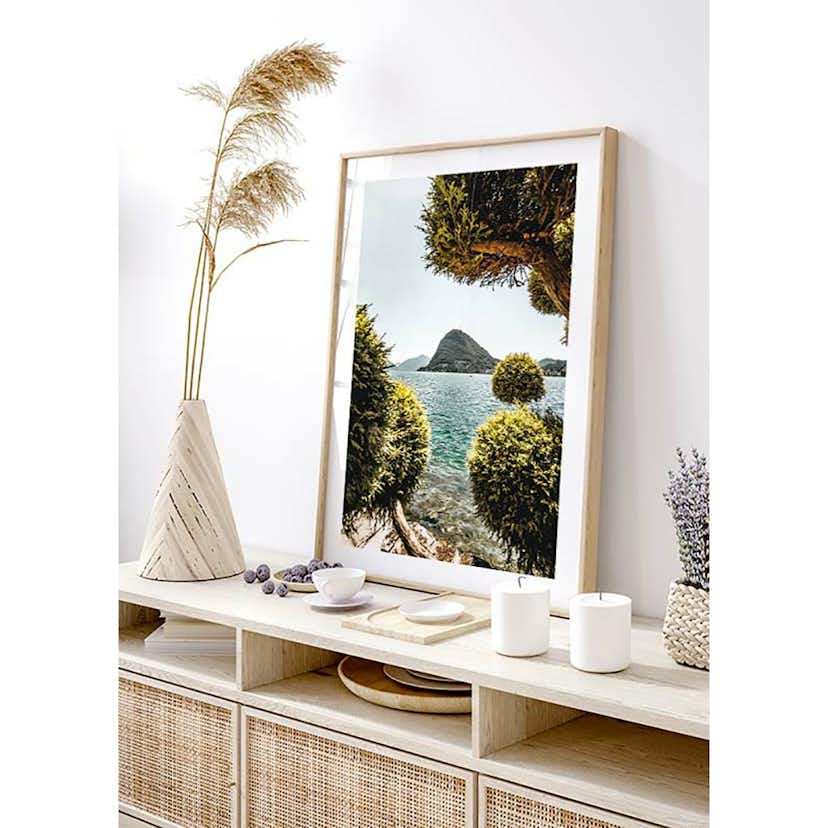 Poster Gallerix Scenic View In Lugano