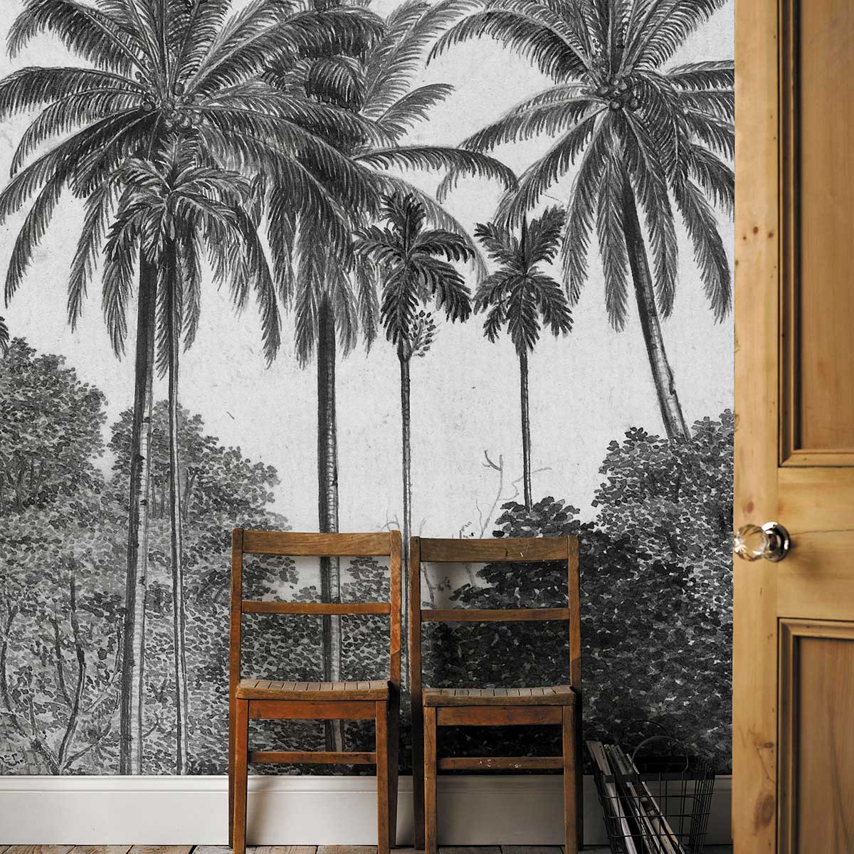 Fototapet Art For The Home Palm Lämnar 89434