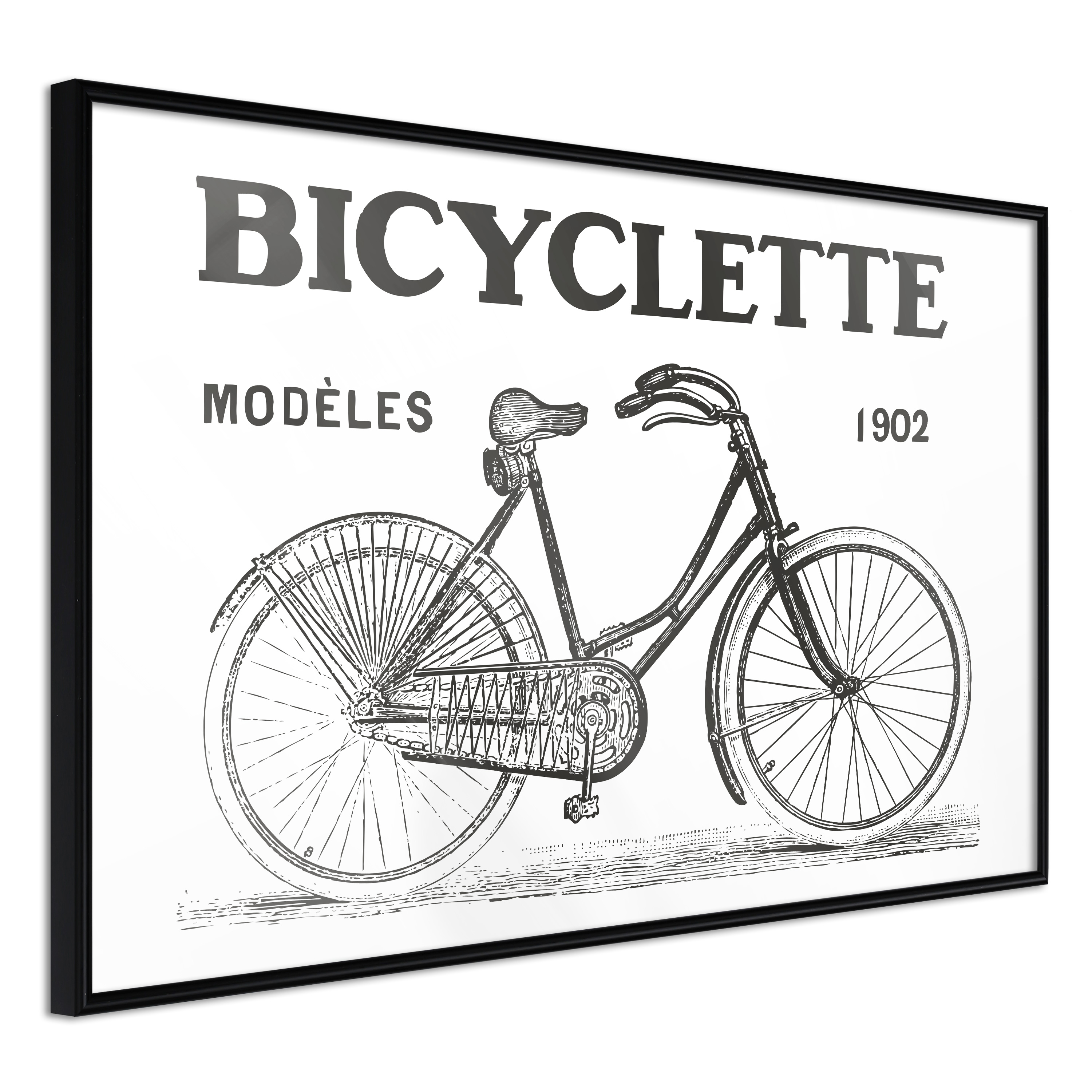 Poster Artgeist Affisch Old Bike