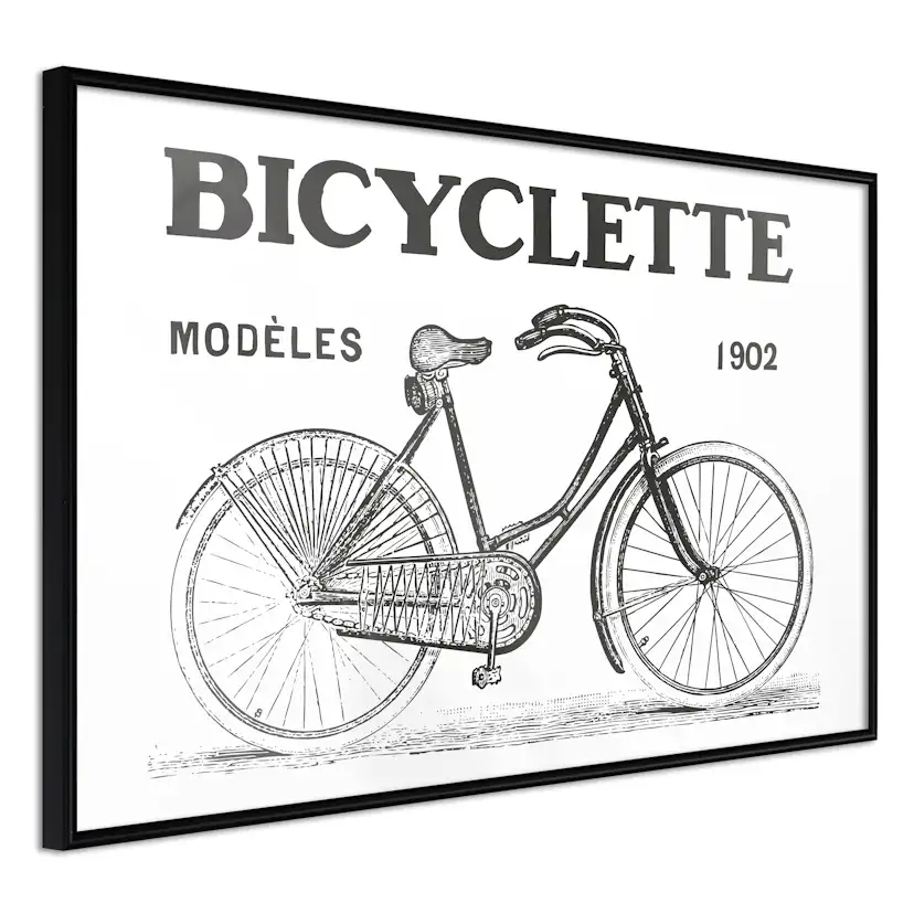Poster Artgeist Affisch Old Bike