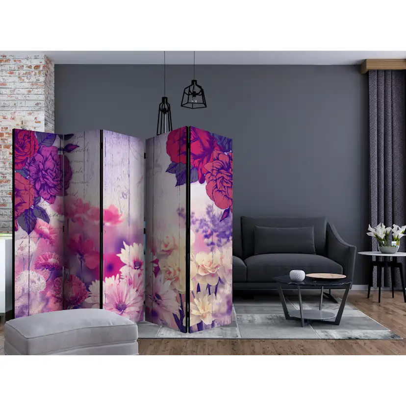Rumsavdelare Arkiio Flowers Memories II 225x172 cm