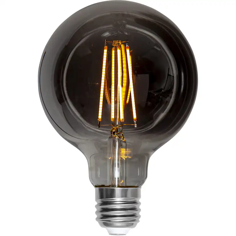 LED-Lampa Star Trading Soft Glow Smoke 3-step memory E27 G95