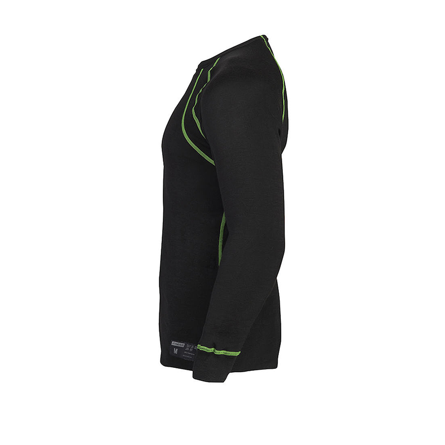 5531 Underställströja Rundhals Lager 1, XL, Svart Storlek: XL
