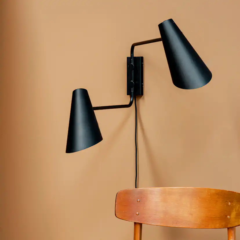 Vägglampa Dyberg Larsen Cale 2 Lampor
