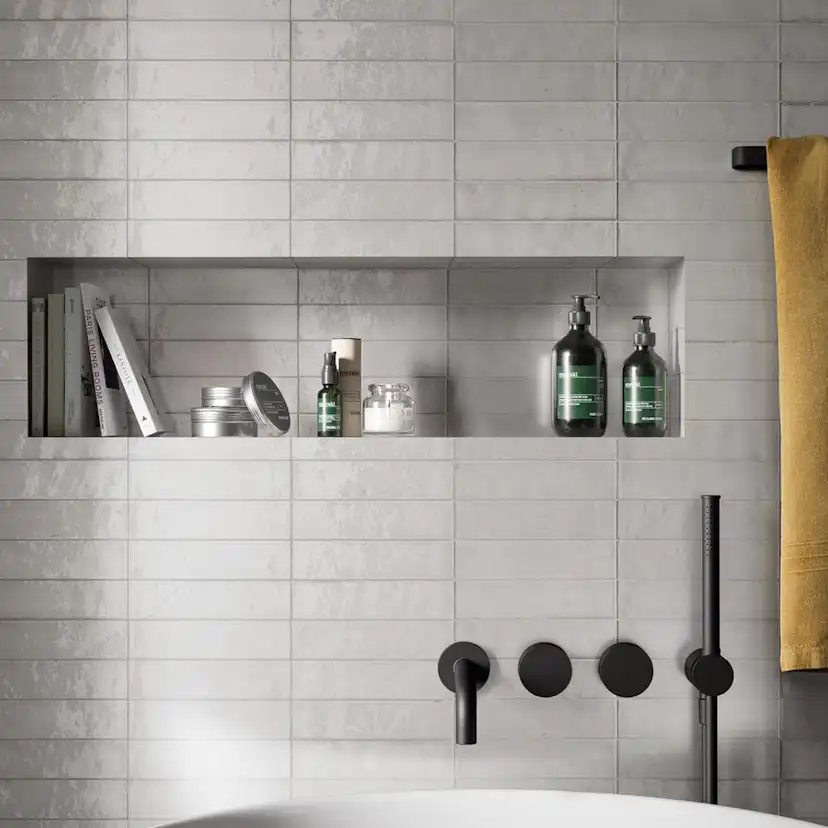 Klinker Lhådös Monza White 6x24 cm