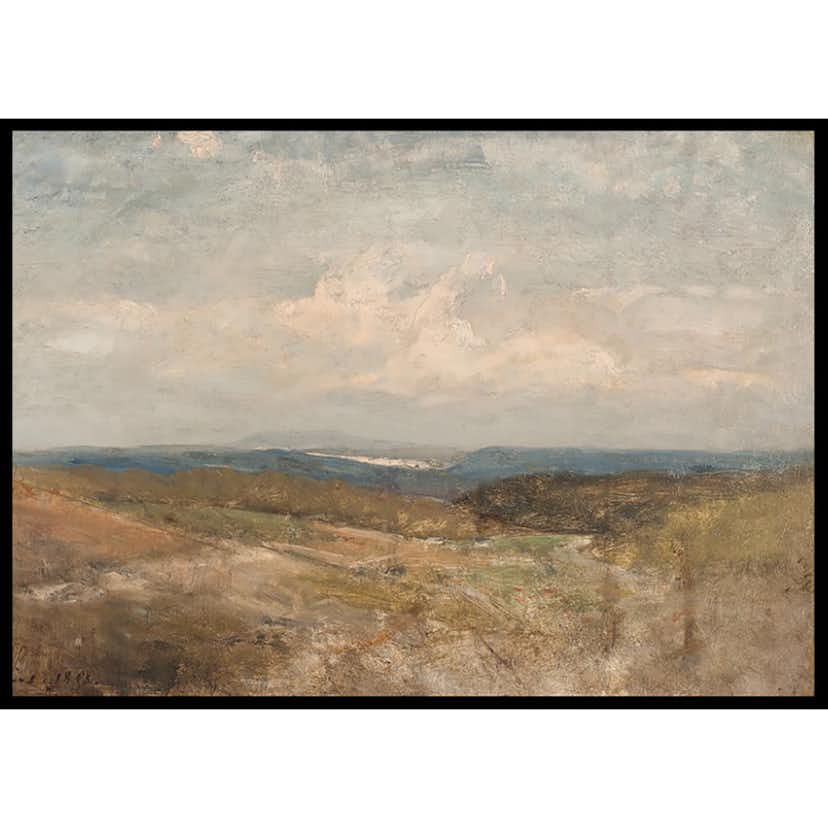 Poster Gallerix Paysage De Collines By Henri Harpignies