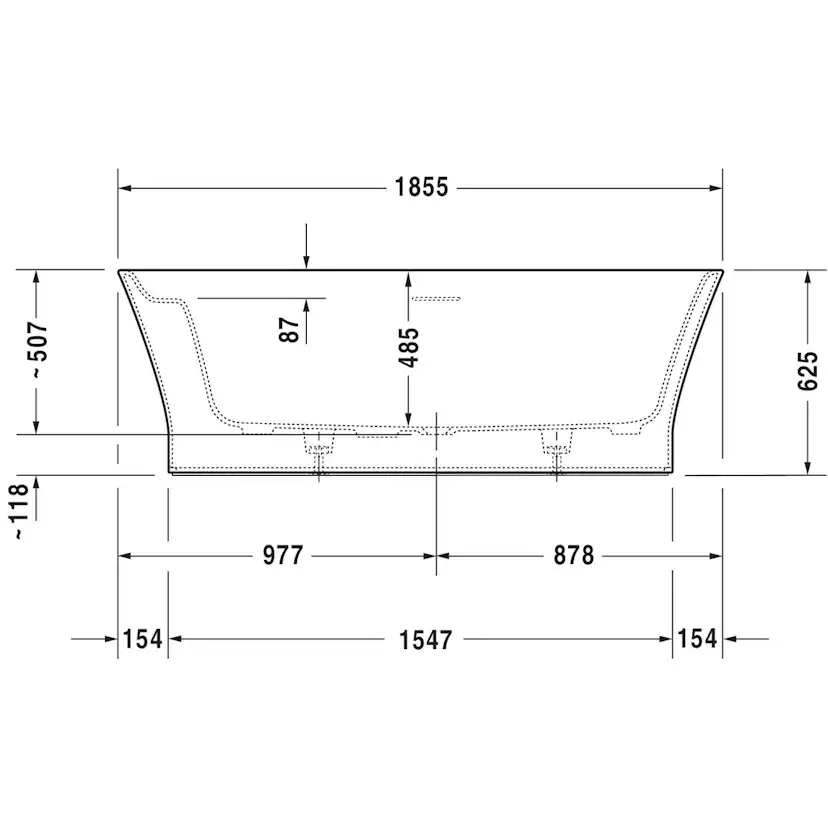 Badkar Duravit Cape Cod 700330