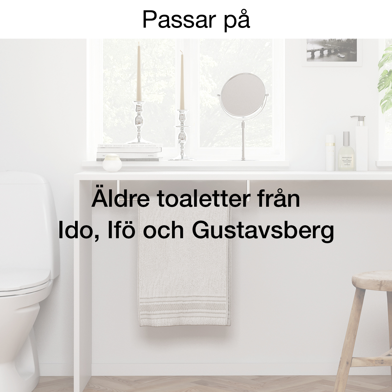 Toalettsits Pressalit Universal S792